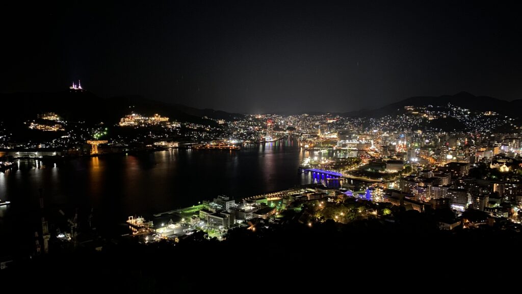 長崎夜景 稲佐山から